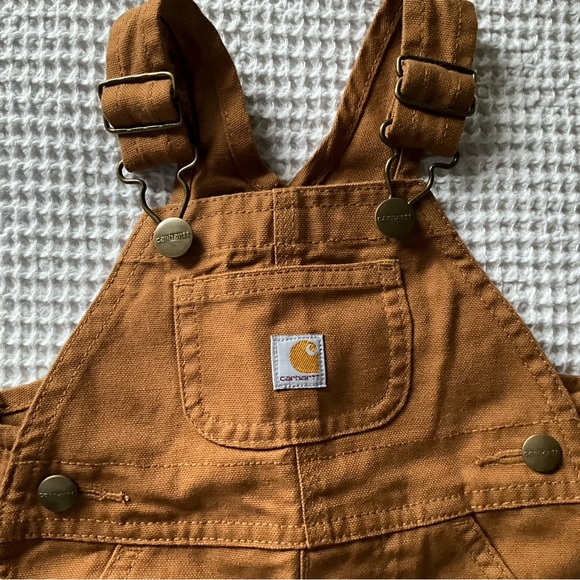 Baby Carhartt Canvas Overalls 6-9 months - never worn Currently out of stock - Picture 5 of 7